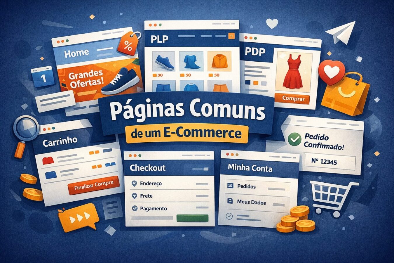 Principais páginas de um e-commerce: guia completo